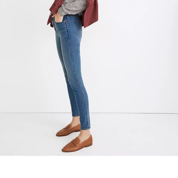 Madewell High Rise Skinny DeWitt Jeans - Picture 1 of 7